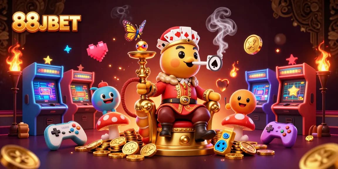 Experience thrilling gameplay with 88JBET's vibrant casino atmosphere and unique characters.