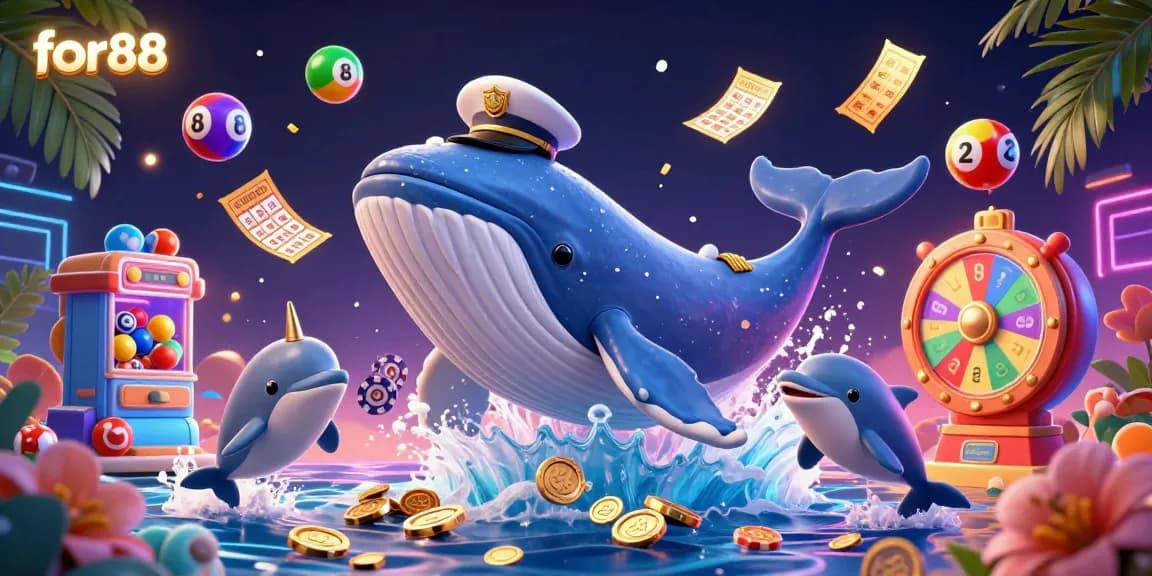 Experience thrilling gameplay with for88 at a vibrant casino scene filled with winning opportunities.