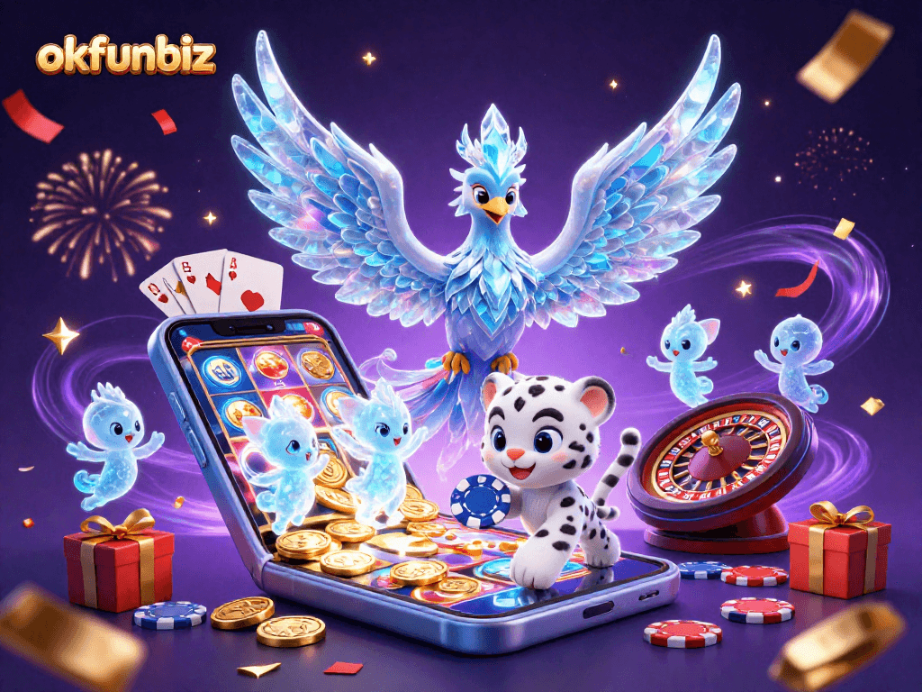 Experience thrilling gameplay at okfunbiz with vibrant slots and spectacular 3D characters.