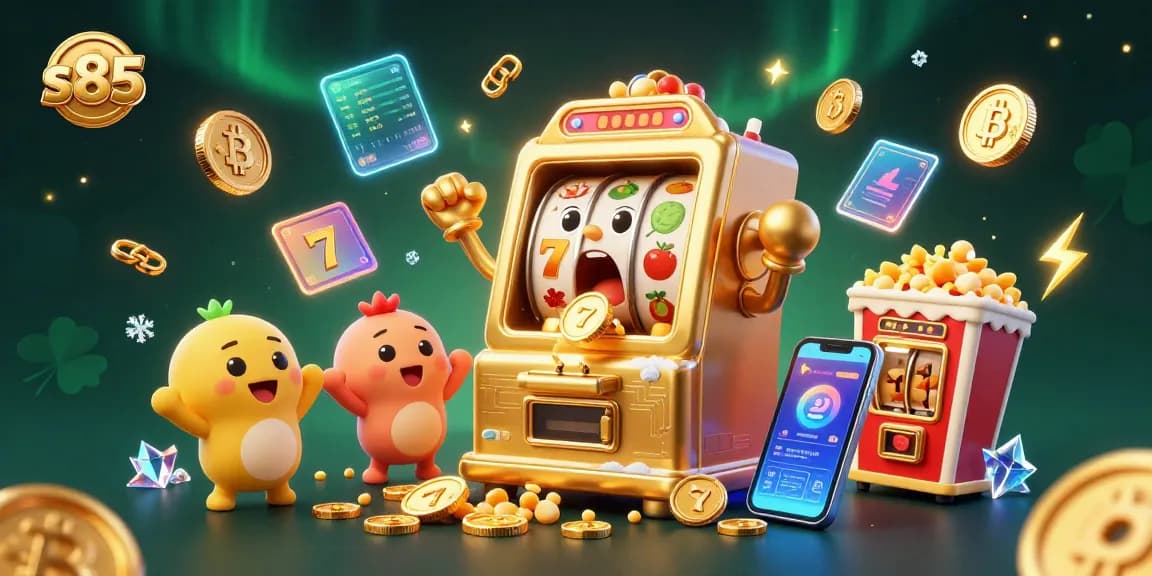 Spin the s85 slot machine for a jackpot of glimmering coins and thrilling excitement!