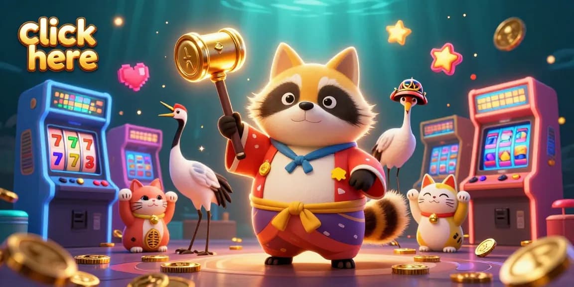 Experience thrilling gameplay at ATAS Casino with this vibrant illustration showcasing slots, games, and bonus features. Click here!