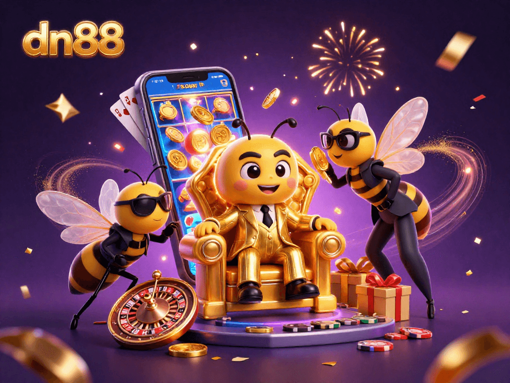 Experience thrilling gameplay at dn88 casino, with vibrant characters and exciting gaming elements for bettors.
