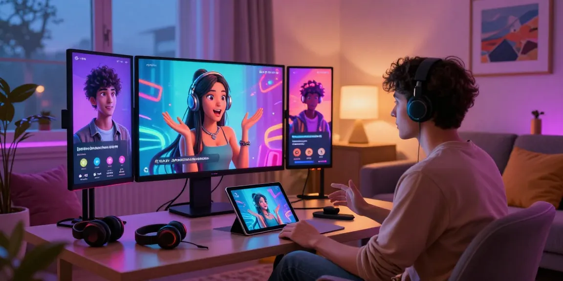 Engaging user interacting with ai nsfw character on a vibrant app interface.